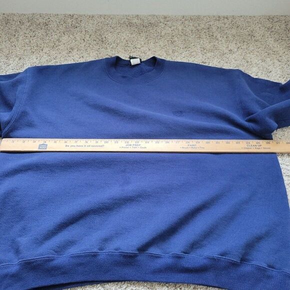 Vintage USA Olympic Sweatshirt Mens 2XL Blue J C Penny Made in USA Pullo… - Picture 7 of 10
